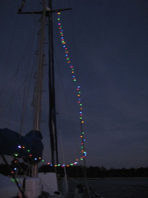 Boat lights for Chrissy - super nice